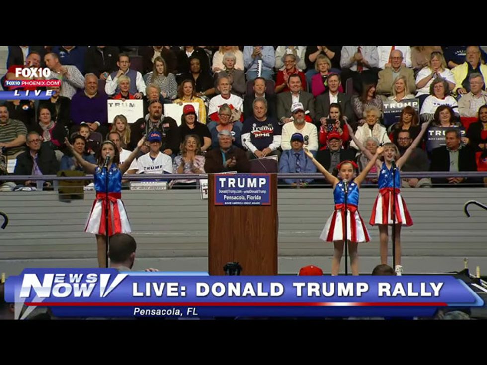 Trump’s Got ‘Ameritude’ — 3 Girls Perform Bizarre Pro-Trump Song About Crushing Our Enemies