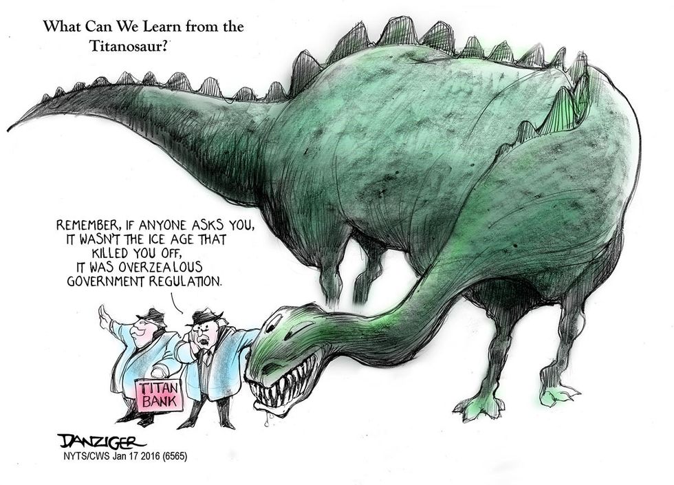 Cartoon: What Can We Learn From The Titanosaur?