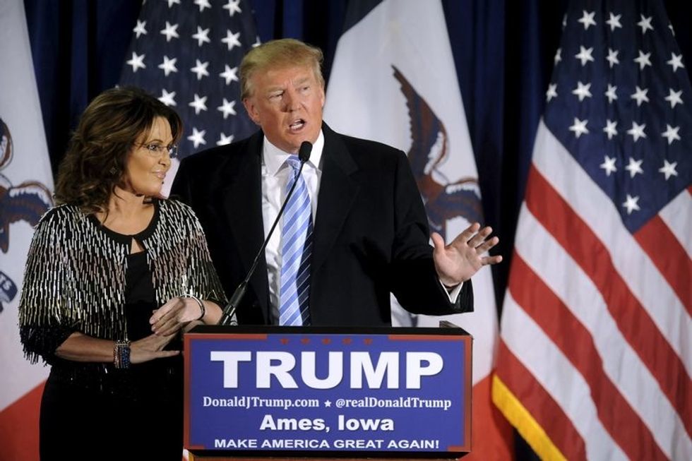 Former U.S. VP candidate Palin Endorses Trump With A ‘Hallelujah’