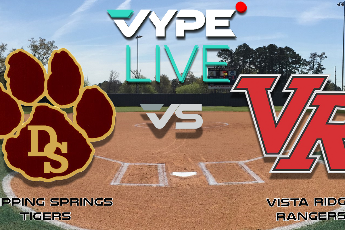VYPE Live High School Softball: Dripping Springs vs. Vista Ridge