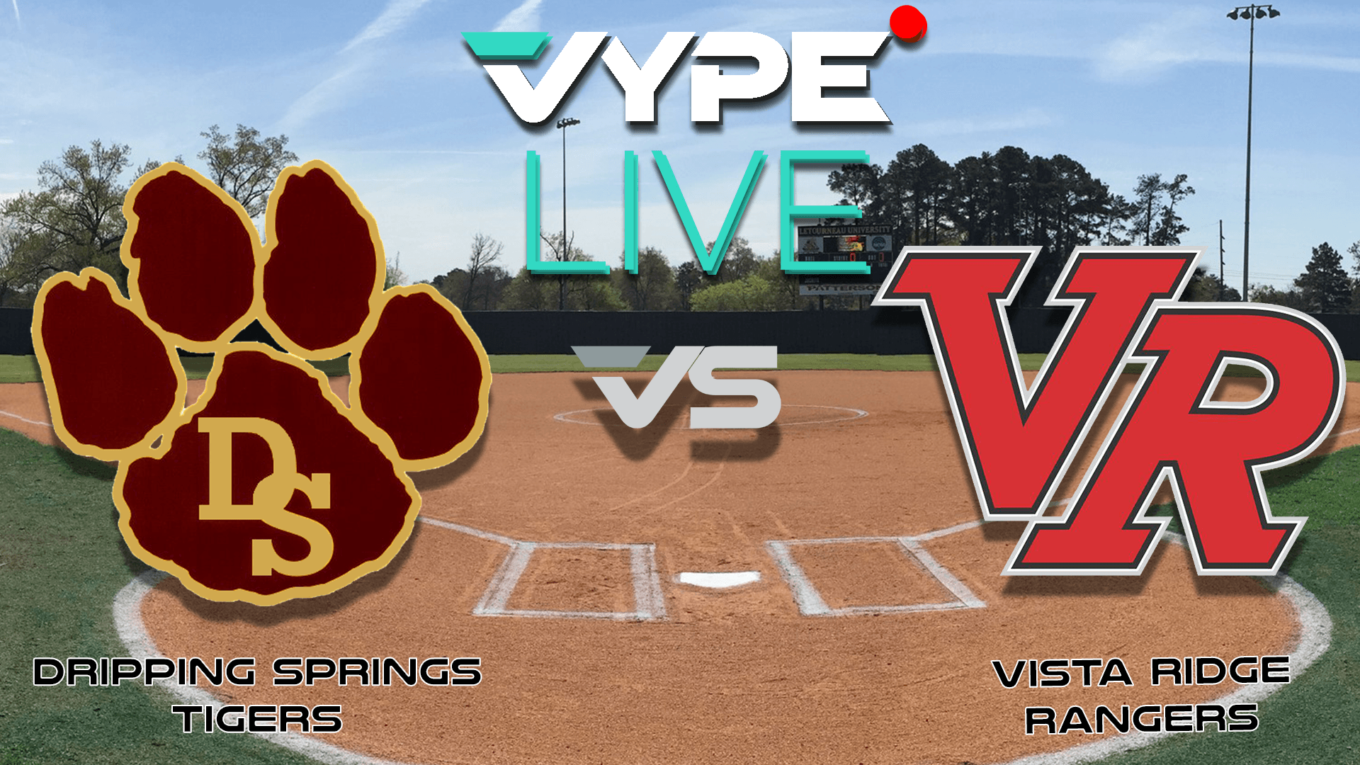 VYPE Live High School Softball: Dripping Springs vs. Vista Ridge