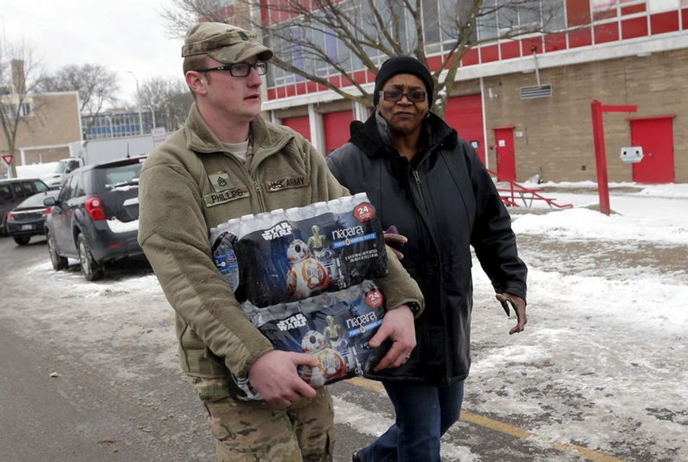 The Poor Of Flint, Mich., Left Under The Cover Of Darkness