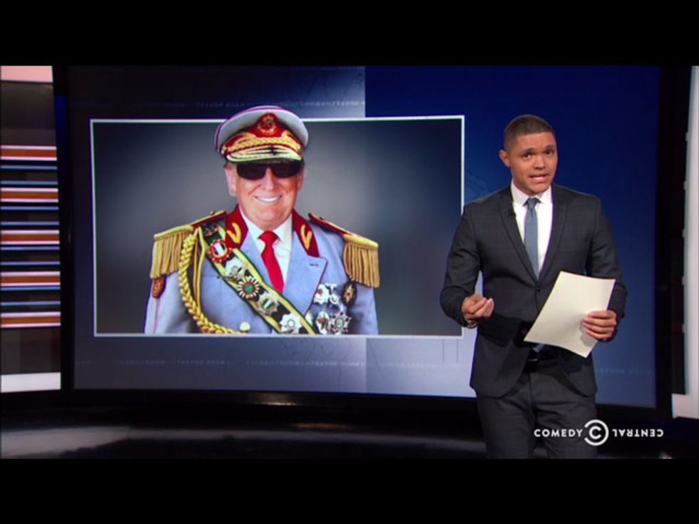 Late Night Roundup: Trump The African Dictator — Again