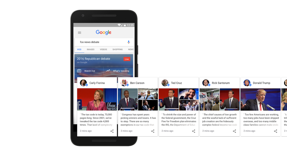 Google To Make Your Life Easier During Presidential Debates