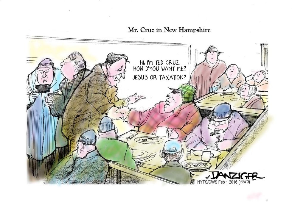 Cartoon: “Jesus Or Taxation?”
