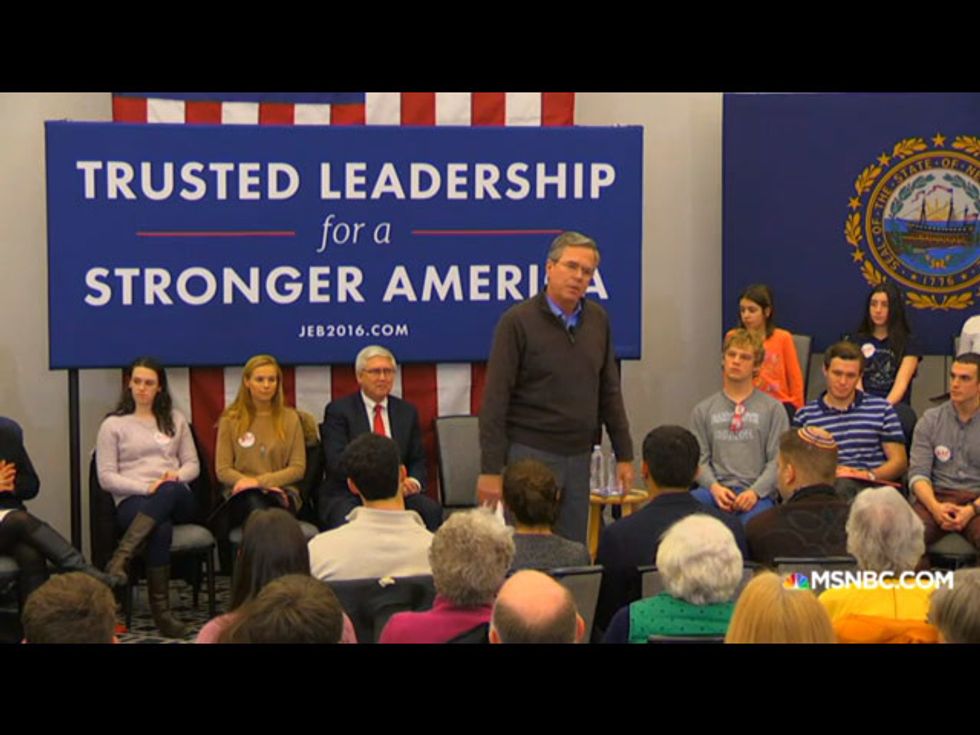 Jeb Bush Asks Audience: ‘Please Clap.’