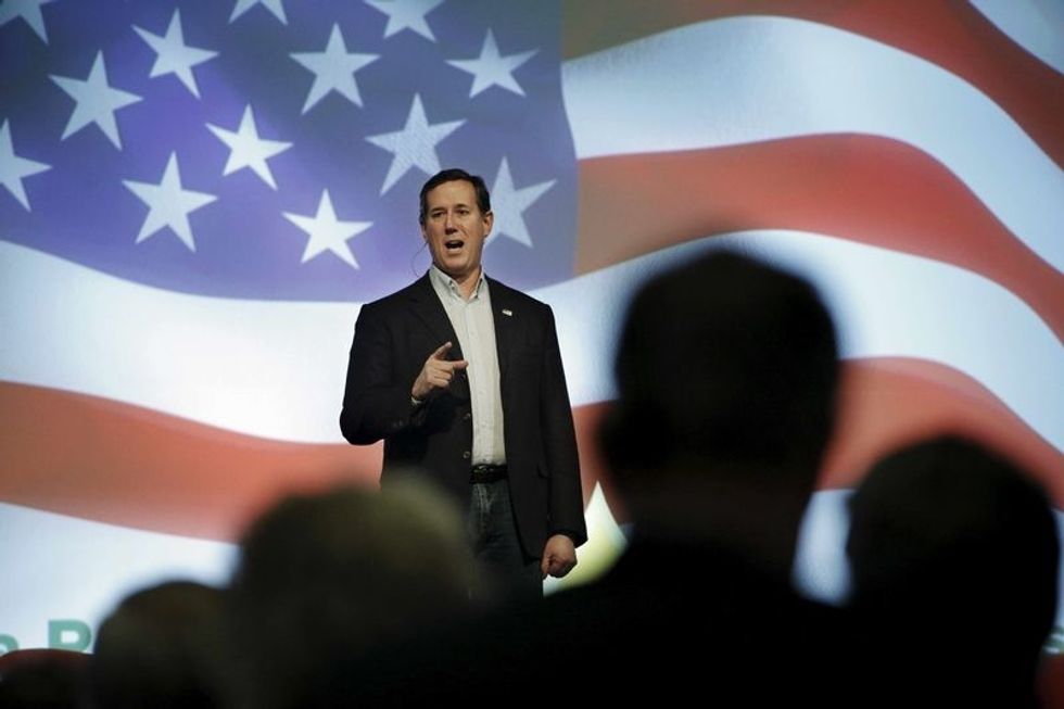 Republican Santorum Drops Out Of White House Race, Endorses Rubio