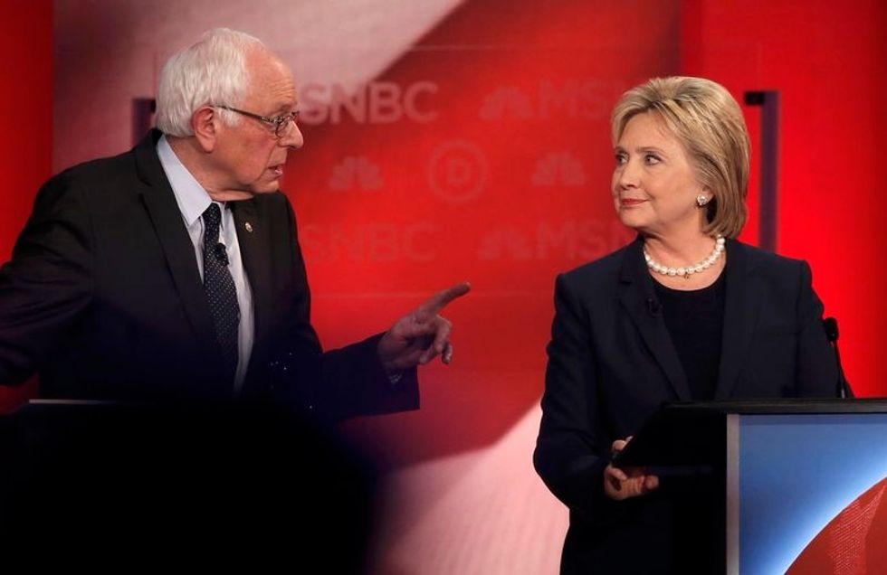 In Contentious Debate, Clinton And Sanders Both Claim ‘Progressive’ Mantle