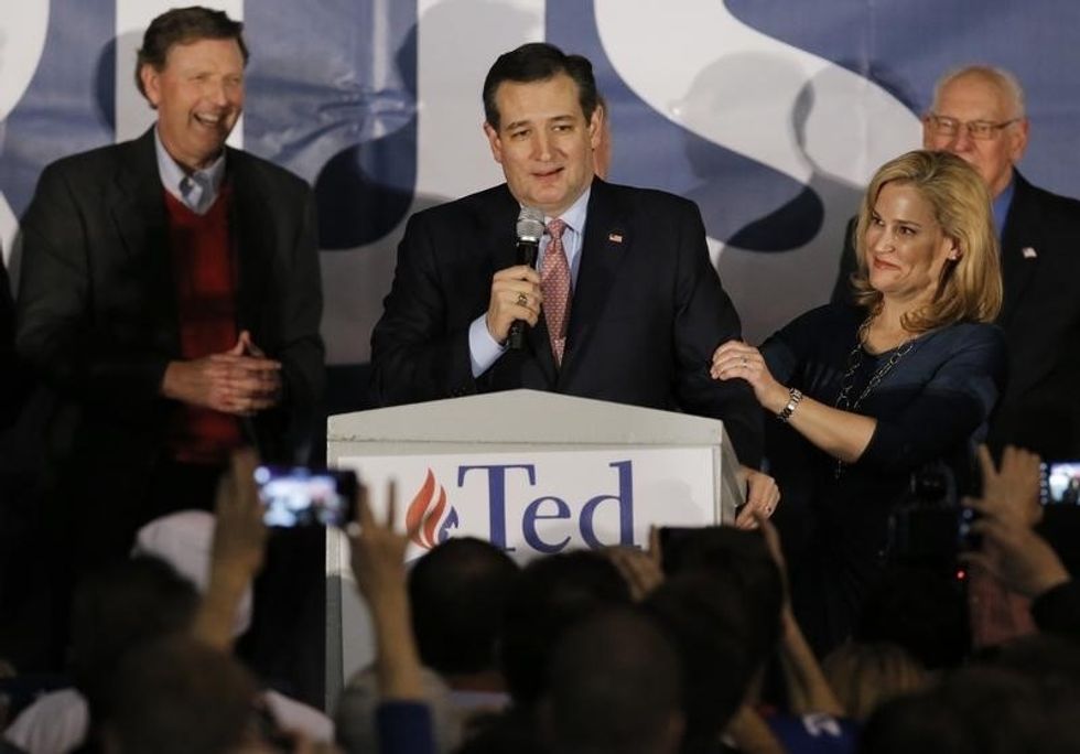 Republican Cruz Tops Trump In Iowa Presidential Race, Clinton And Sanders Tie