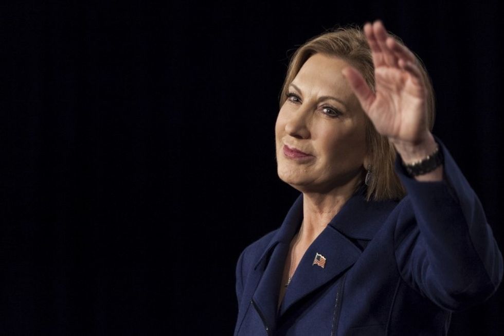 Carly Fiorina Ends Campaign — With A Parting Shot At Hillary Clinton