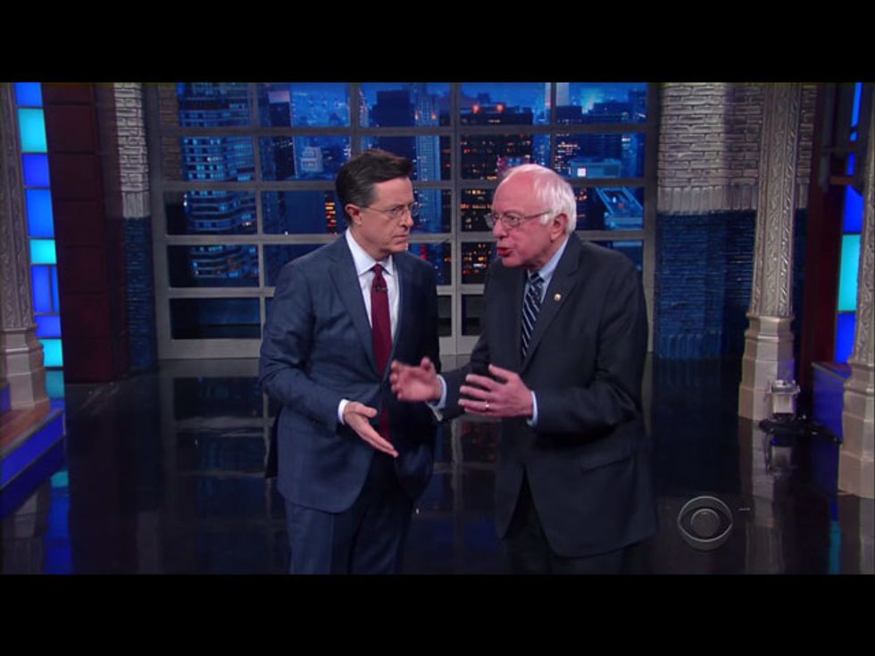 Late Night Roundup: Bernie Goes Late Night