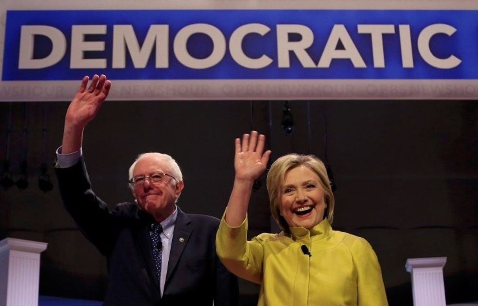 Clinton And Sanders Battle In Debate Over Healthcare, Wall Street Ties