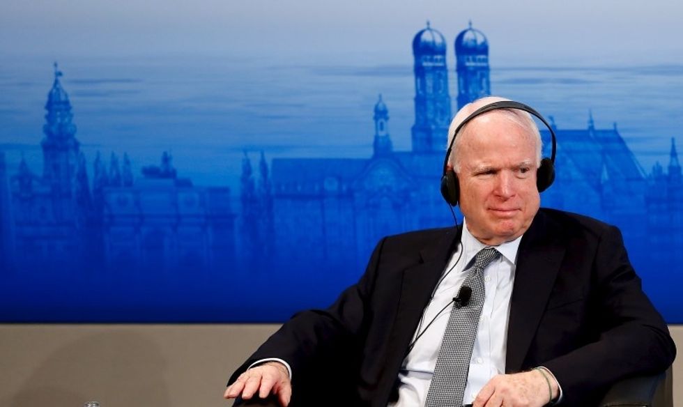 Senator McCain Says Could Subpoena U.S. Sailors Held By Iran