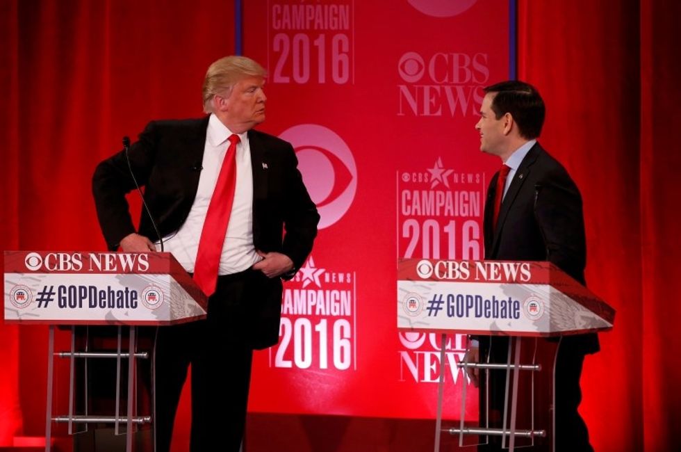 Refusing To Sit On Lead, Trump Gets Bitter In Republican Debate