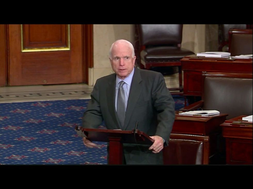 McCain Speaks Against Torture Advocacy Of Trump, Other GOPers