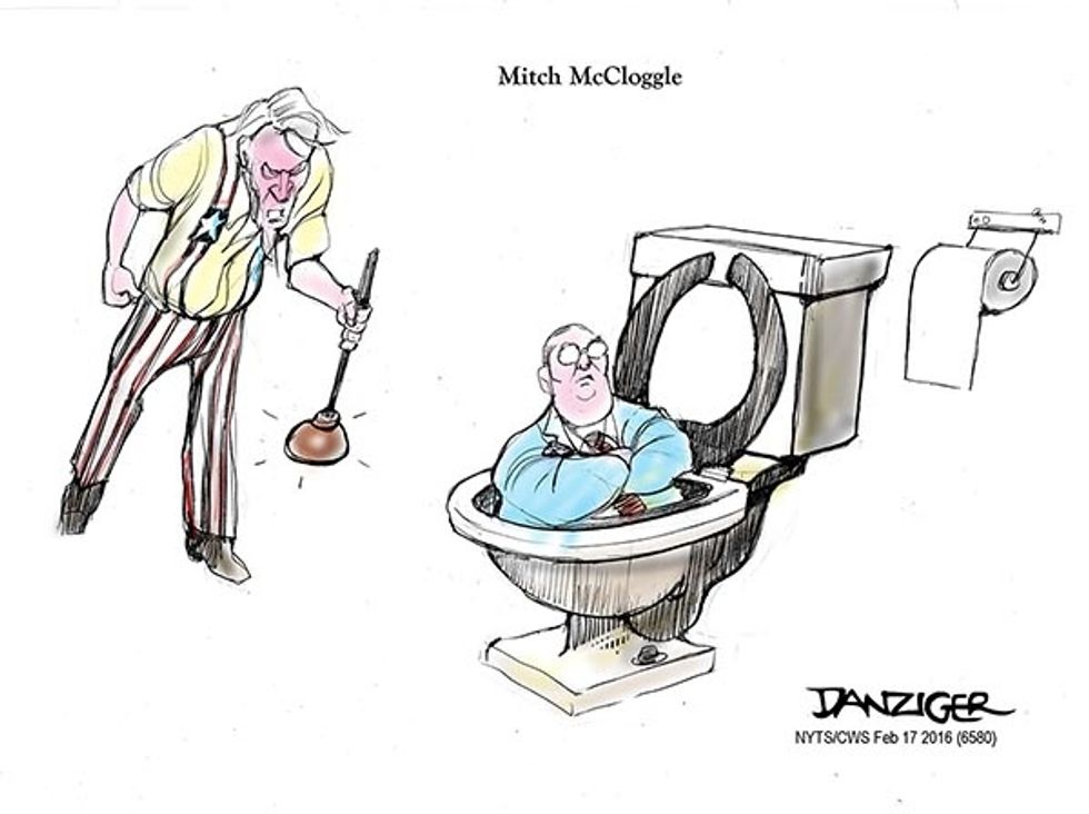 Cartoon: Mitch McCloggle