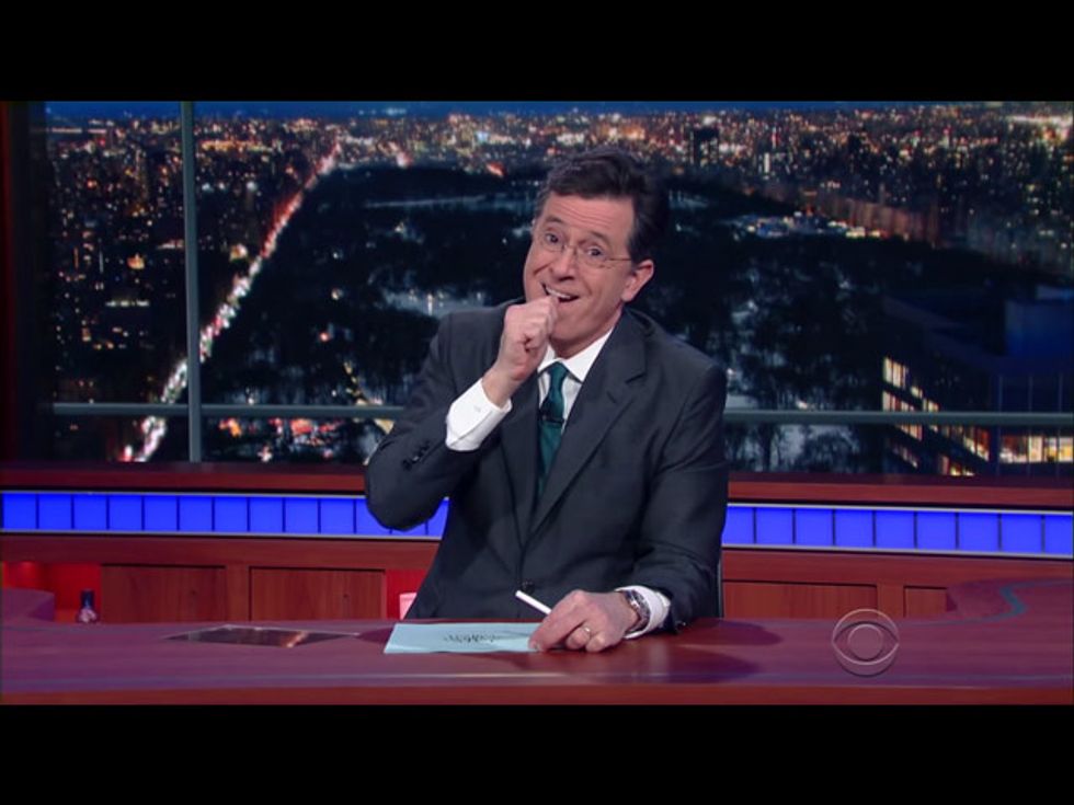 Late Night Roundup: Colbert Salutes Scalia — Really
