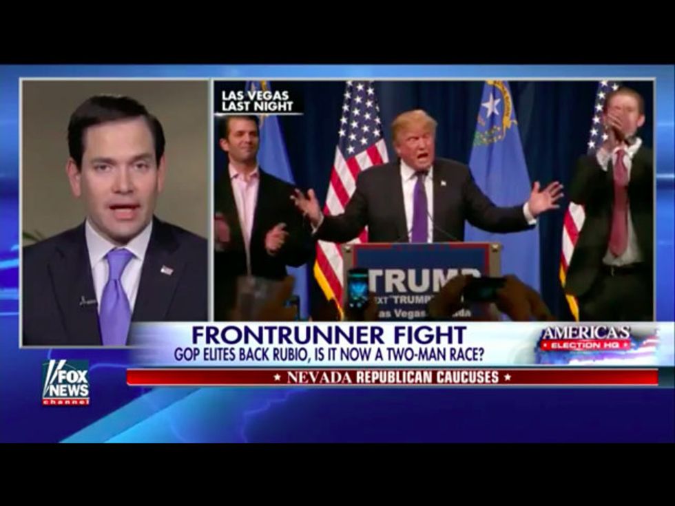 Rubio: Everyone Vote For Me To Stop Trump — Please!