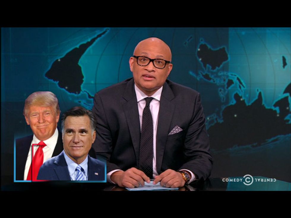 Late Night Roundup: When Mitt Romney Got In Bed With The Donald