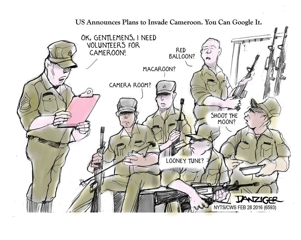 Cartoon: A New Invasion!