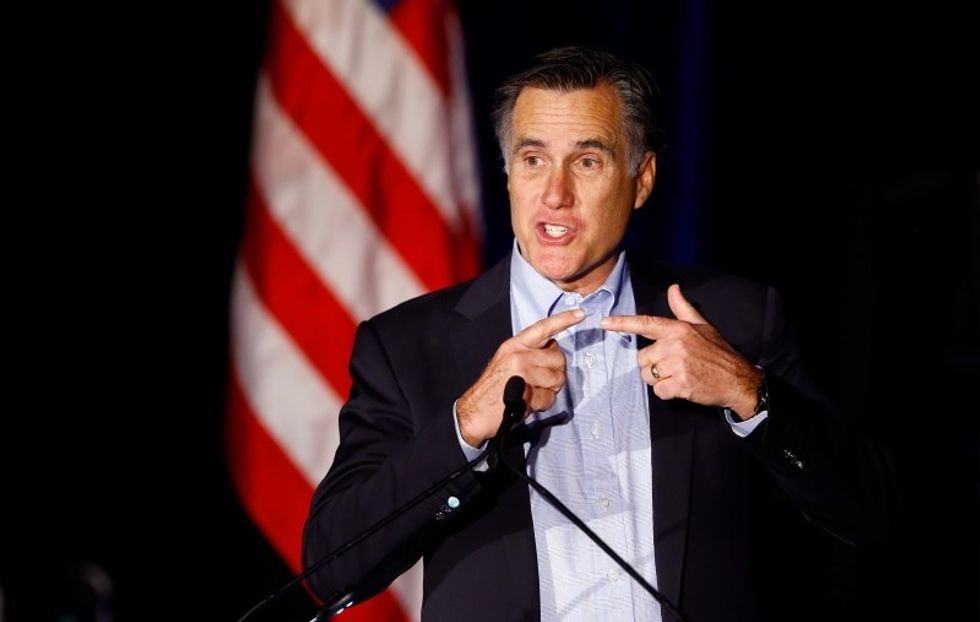 On Republican Debate Day, 2012 Nominee Romney To Rebuke Trump