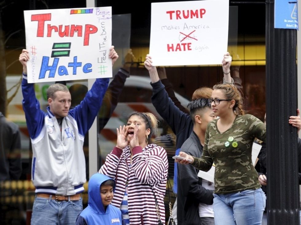 Anti-Trump Protesters: A Patchwork Of People And Facebook Pages