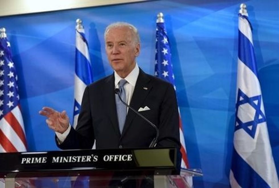 Biden Says Israel Settlements Raise Questions About Commitment To Peace