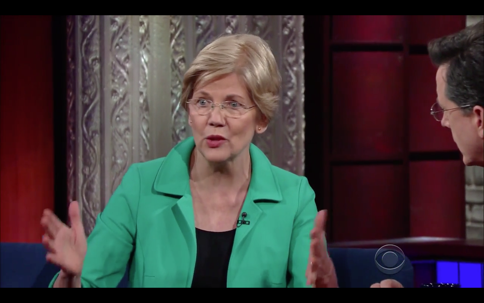 Warren: Voting For Trump Like Calling An Arsonist For A House Fire
