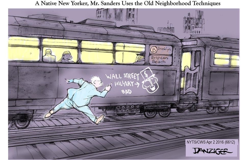 Bernie In New York