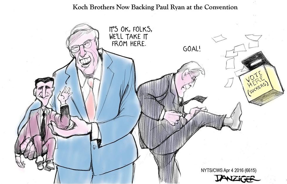 Cartoon: The Koch Brothers Make Their Pick