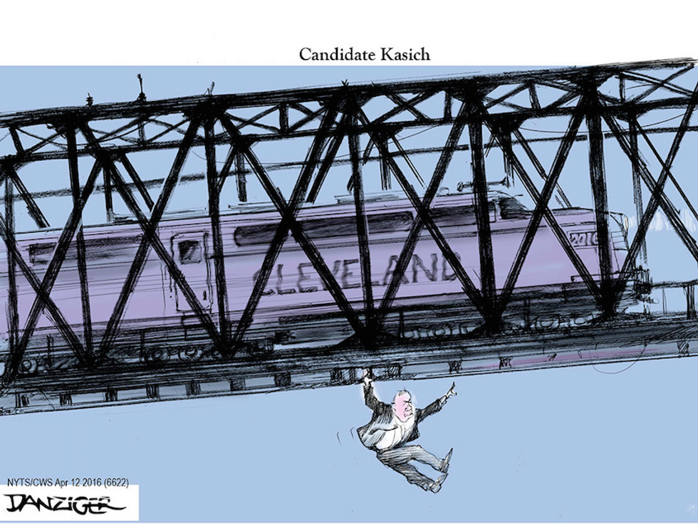 Cartoon: Candidate Kasich