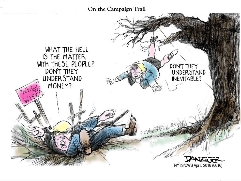 Cartoon: On Wisconsin