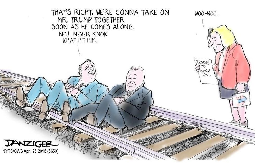 Cartoon: Cruz And Kasich Have A New Plan