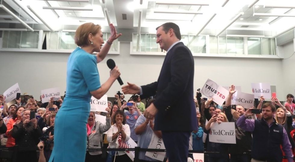Cruz Announces Fiorina As Vice Presidential Pick