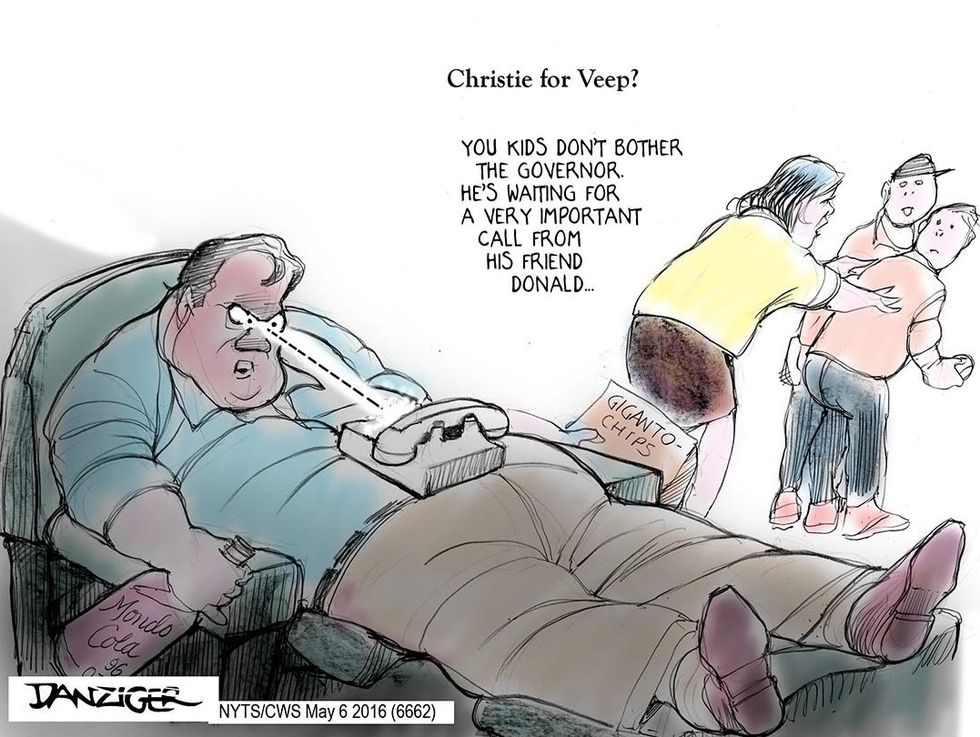 Cartoon: Christie For Veep?