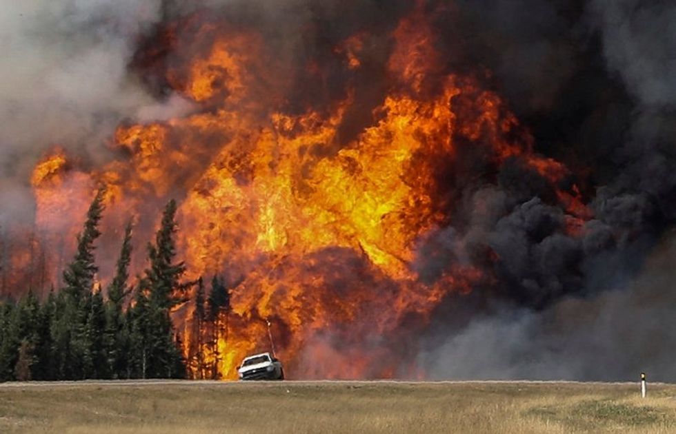 Canada Officials Start To Get A Handle On Largest Wildfire