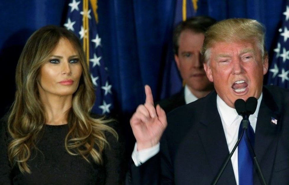 Melania Trump Blames Jewish Reporter For ‘Provoking’ Neo-Nazis
