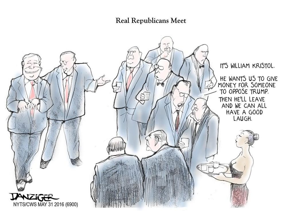 Cartoon: Real Republicans Meet