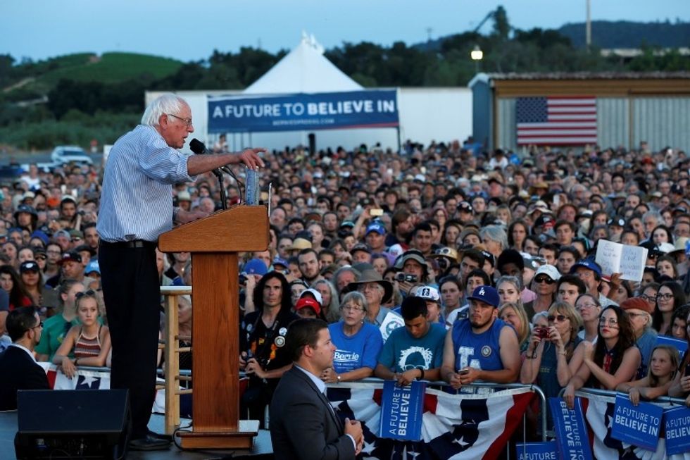 Clinton Has The Numbers, But Sanders Not Yet Ready To Concede
