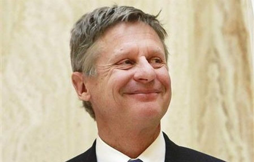 Gary Johnson Makes Push for Third-Party Presence in Debates