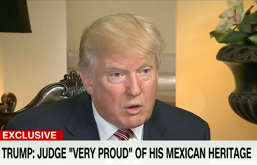 Trump Repeats, And Specifies, Racist Rant Against Trump U. Judge