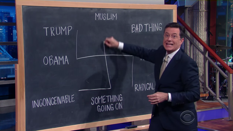 #EndorseThis: Colbert Unravels The Mysteries Of Trump’s Mind
