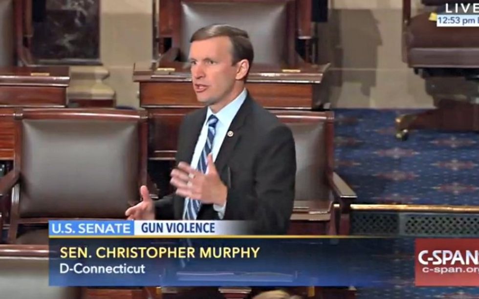 Sen. Chris Murphy Leads Democrats Filibustering For Gun Control