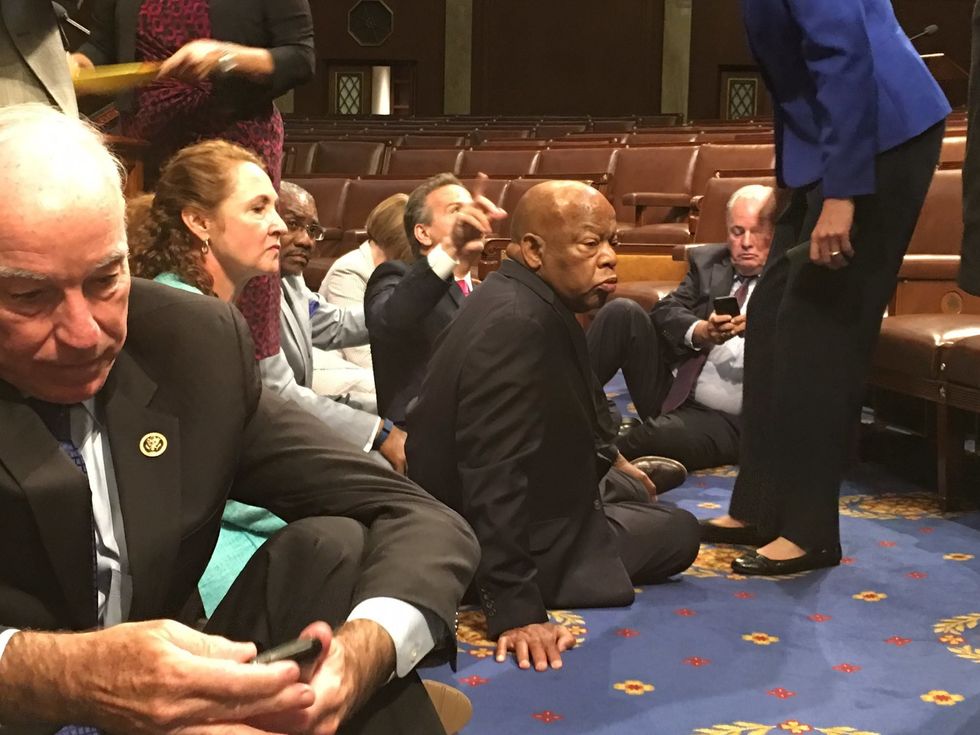 #EndorseThis: Rep. John Lewis Leads House Sit-In For Gun Control