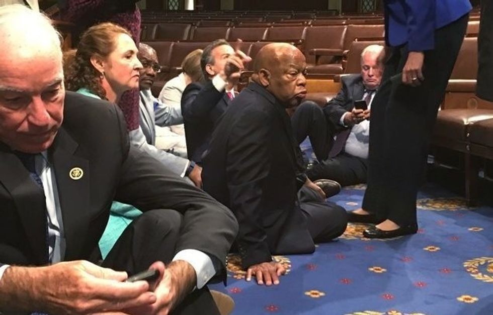 House Members Sit To Move America