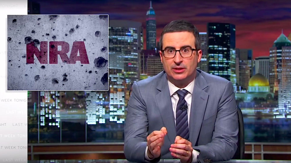 #EndorseThis: John Oliver Takes Aim At The NRA