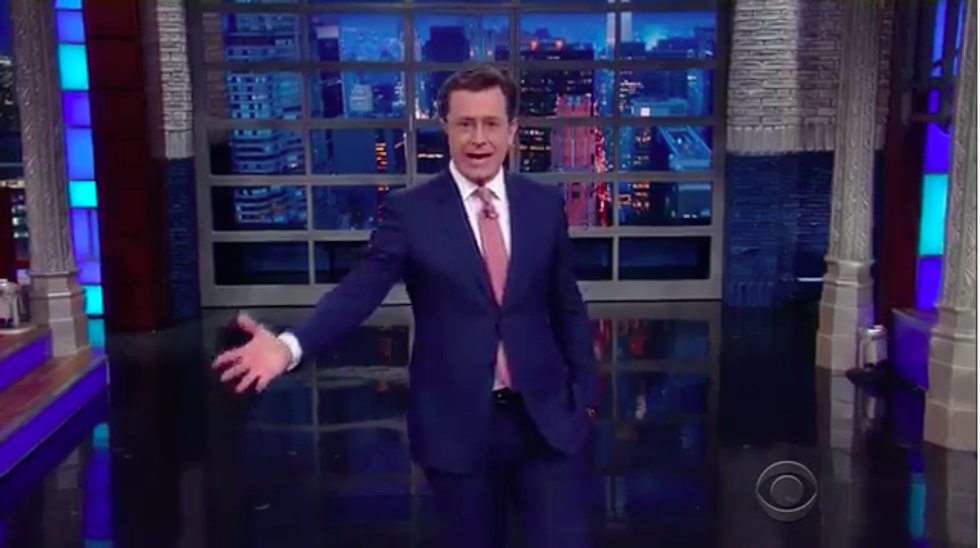 WATCH: Colbert Mocks Trump’s Spam Emails To European Parliamentarians