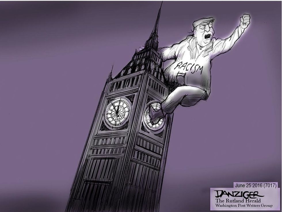 Cartoon: Brexit Racism