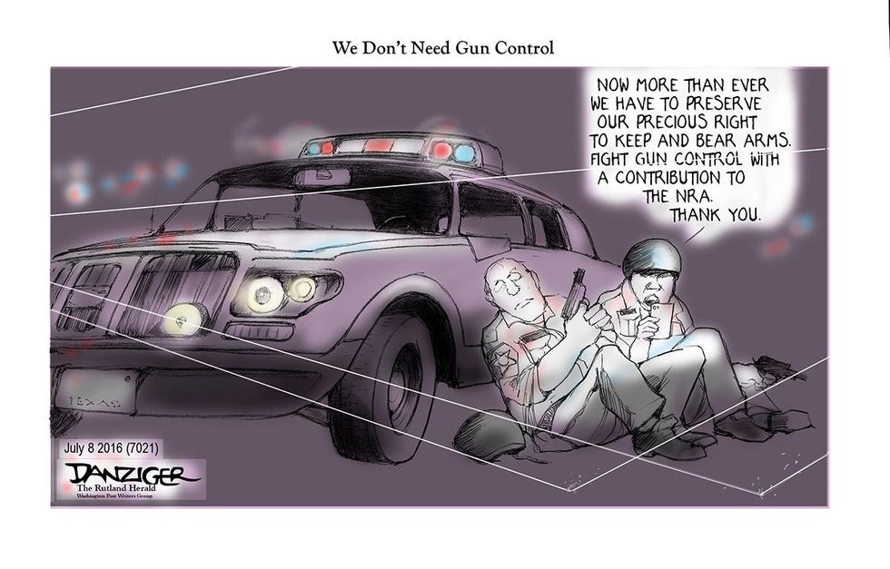 Cartoon: We Don’t Need Gun Control