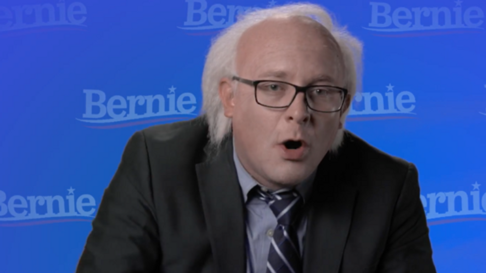 #EndorseThis: Bernie Sanders Impersonator Hilariously Ends Campaign
